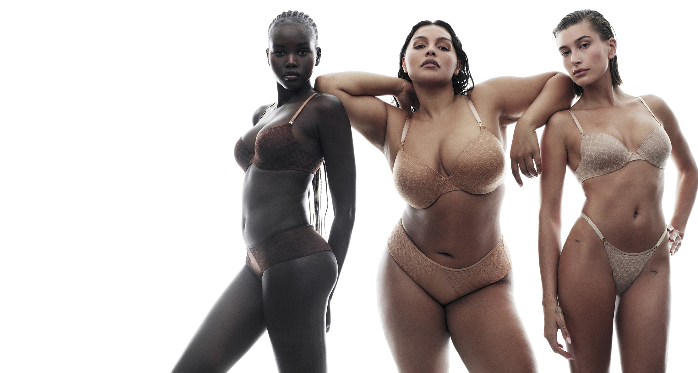 Victoria's Secret - The Icon Collection – Adut Akech, Paloma Elsesser and Hailey Bieber