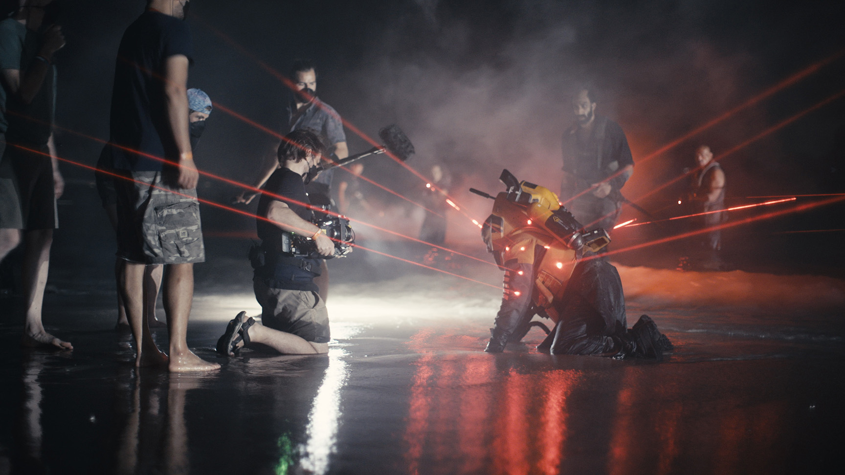 A still on the set of 20th Century Studios' THE CREATOR.