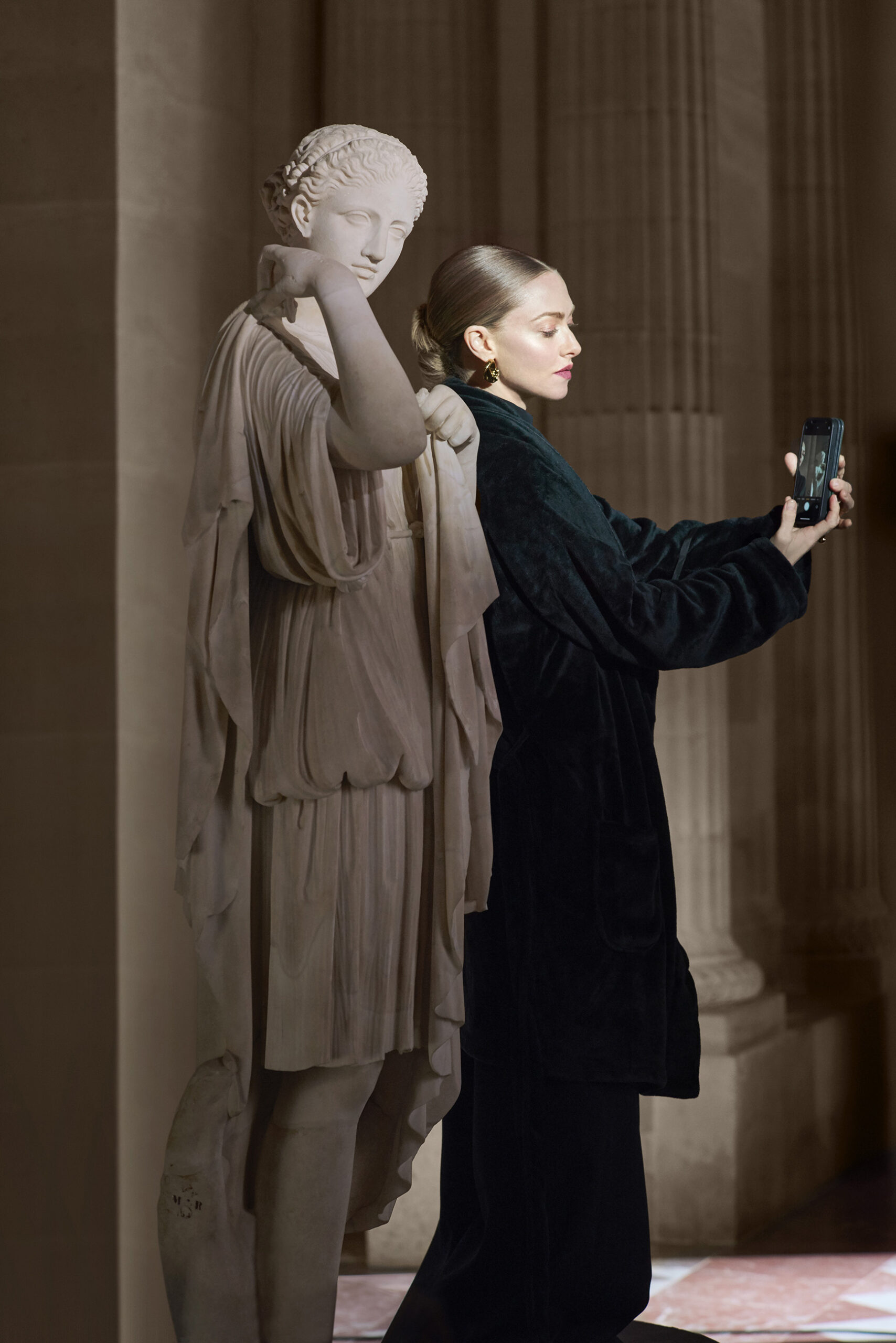 Amanda Seyfried - Lancôme x Louvre Limited-Edition Beauty Collection