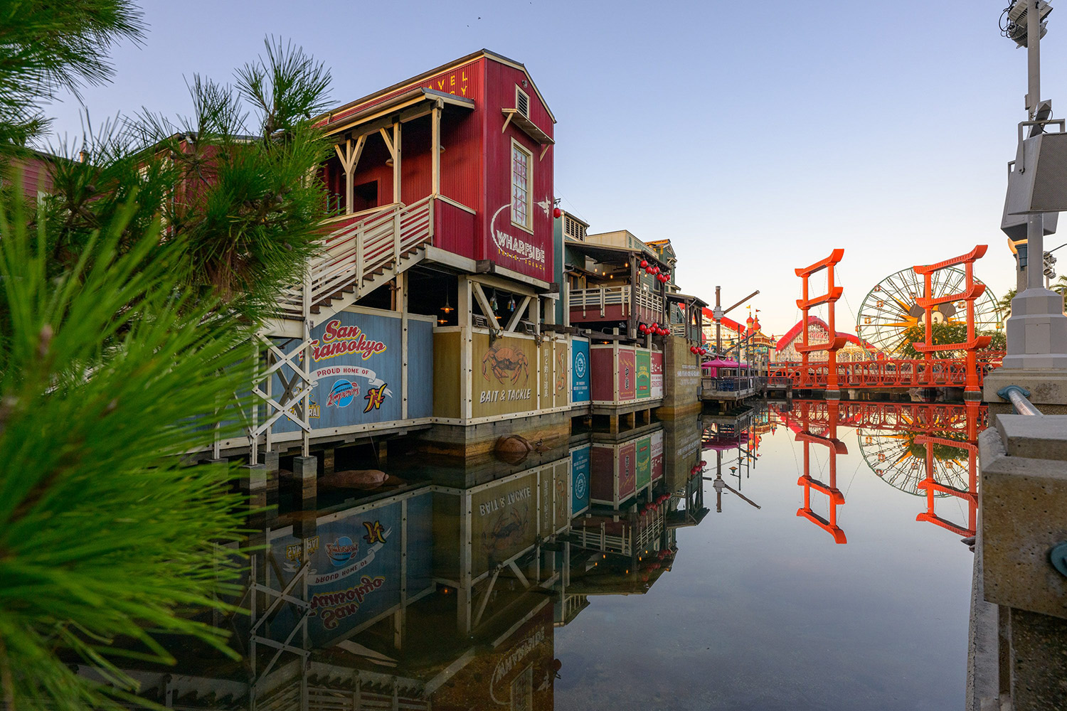 San Fransokyo Square at Disney California Adventure Park