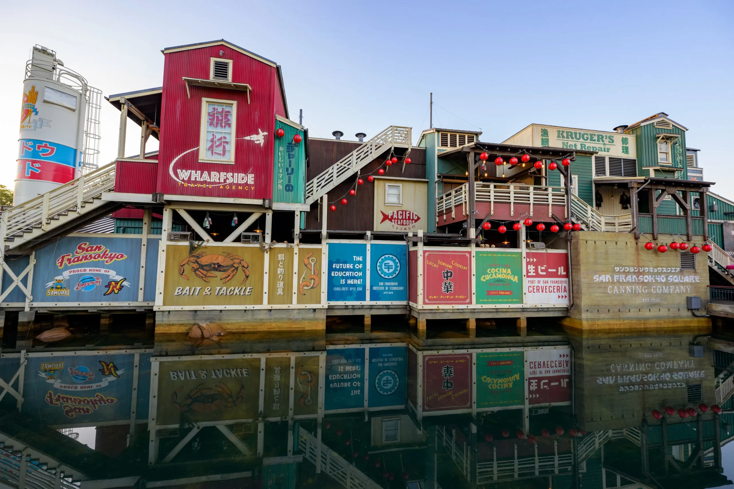 San Fransokyo Square at Disney California Adventure Park