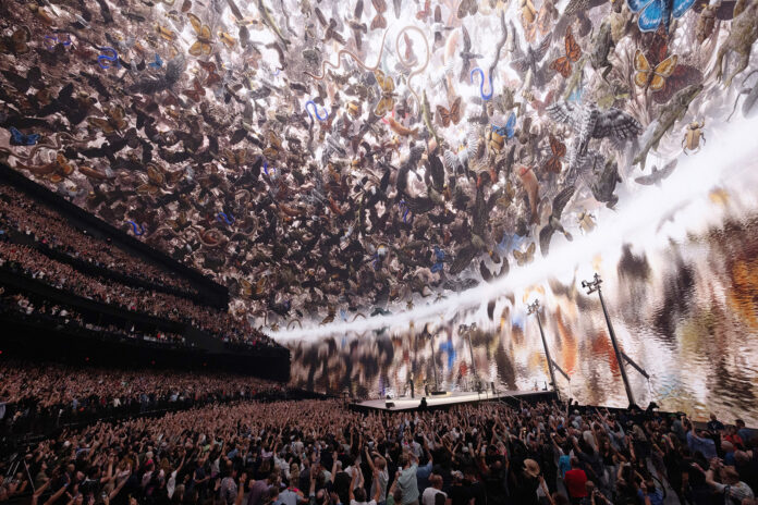 U2:UV Achtung Baby Live At Sphere in Las Vegas - Artwork Nevada Ark by Es Devin