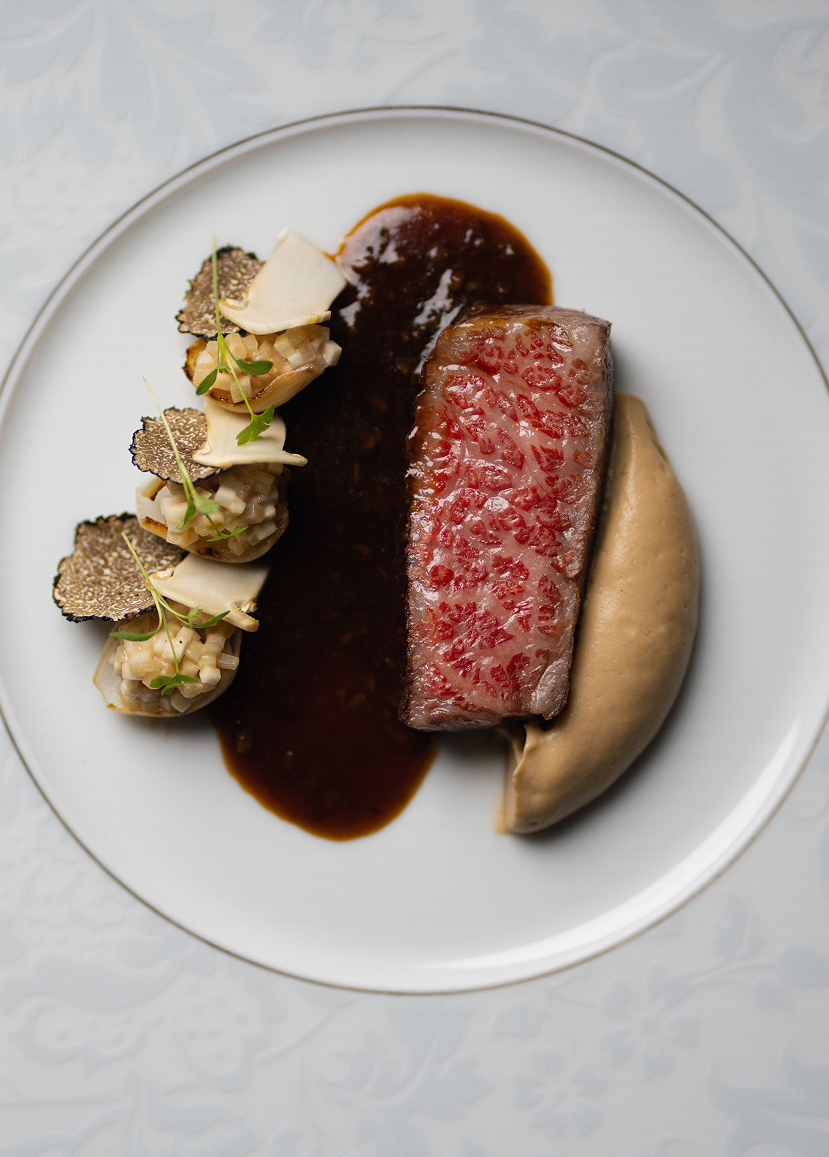 Wagyu Bliss - Luce Restaurant at The InterContinental San Francisco Hotel