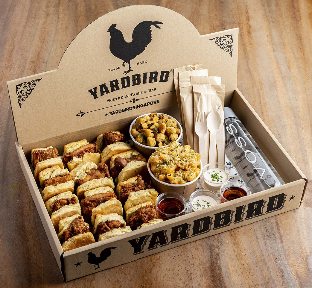 Yardbird Chicken Biscuit Snack Box (Gourmet Takeaway)