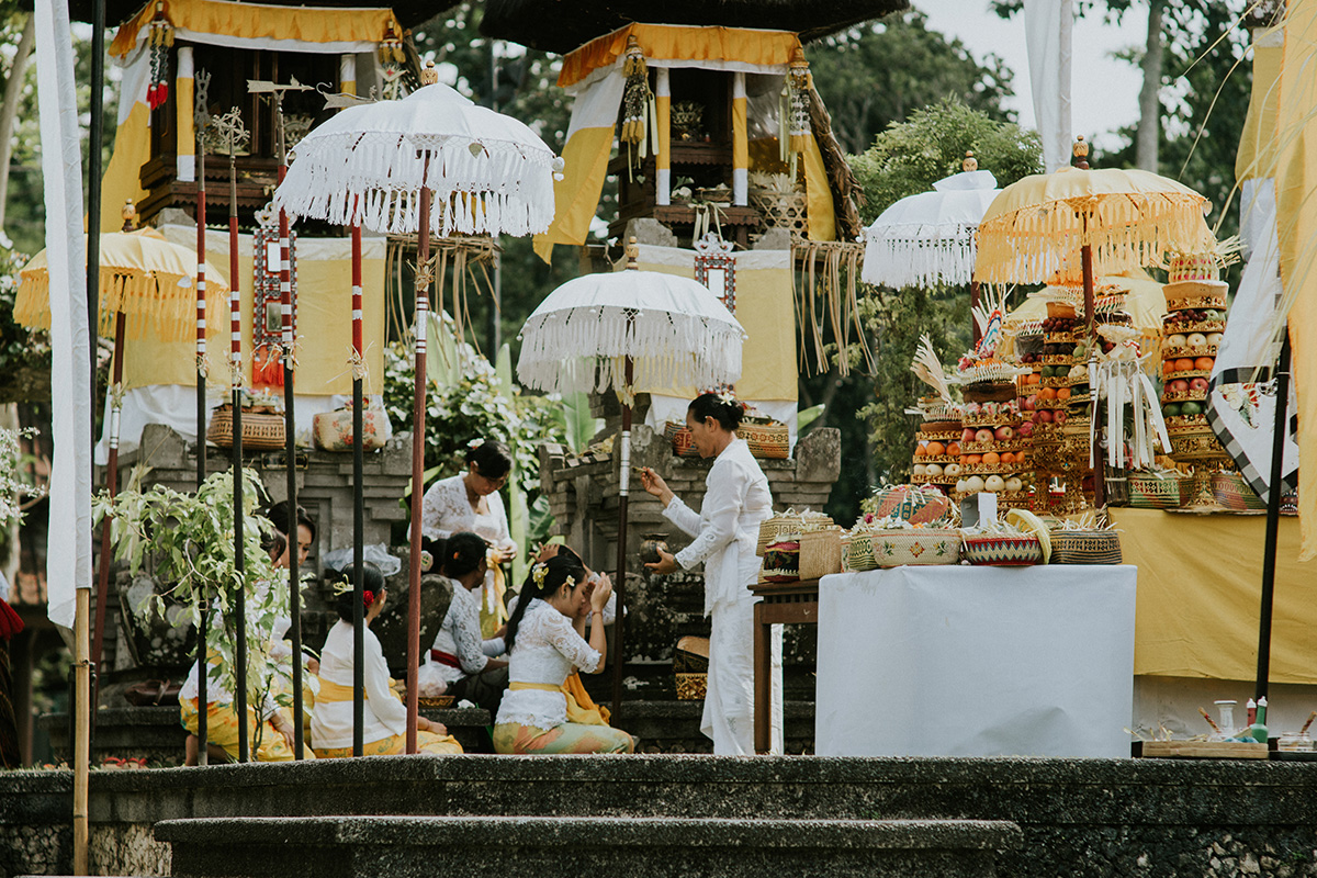 Tanah Gajah's Purification Ceremony in Bali
