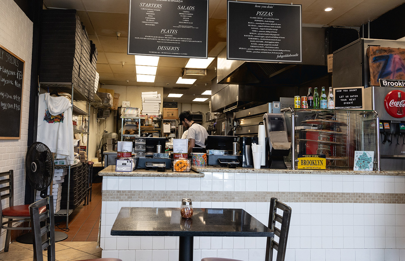 Brooklyn City Pizzeria and Market in Laguna Niguel, California (Photo by Julie Nguyen)