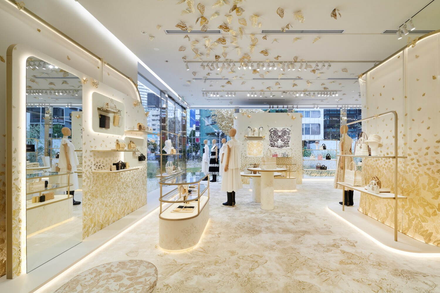 Dior Limited Time Store at Omotesando Crossing Park in Tokyo