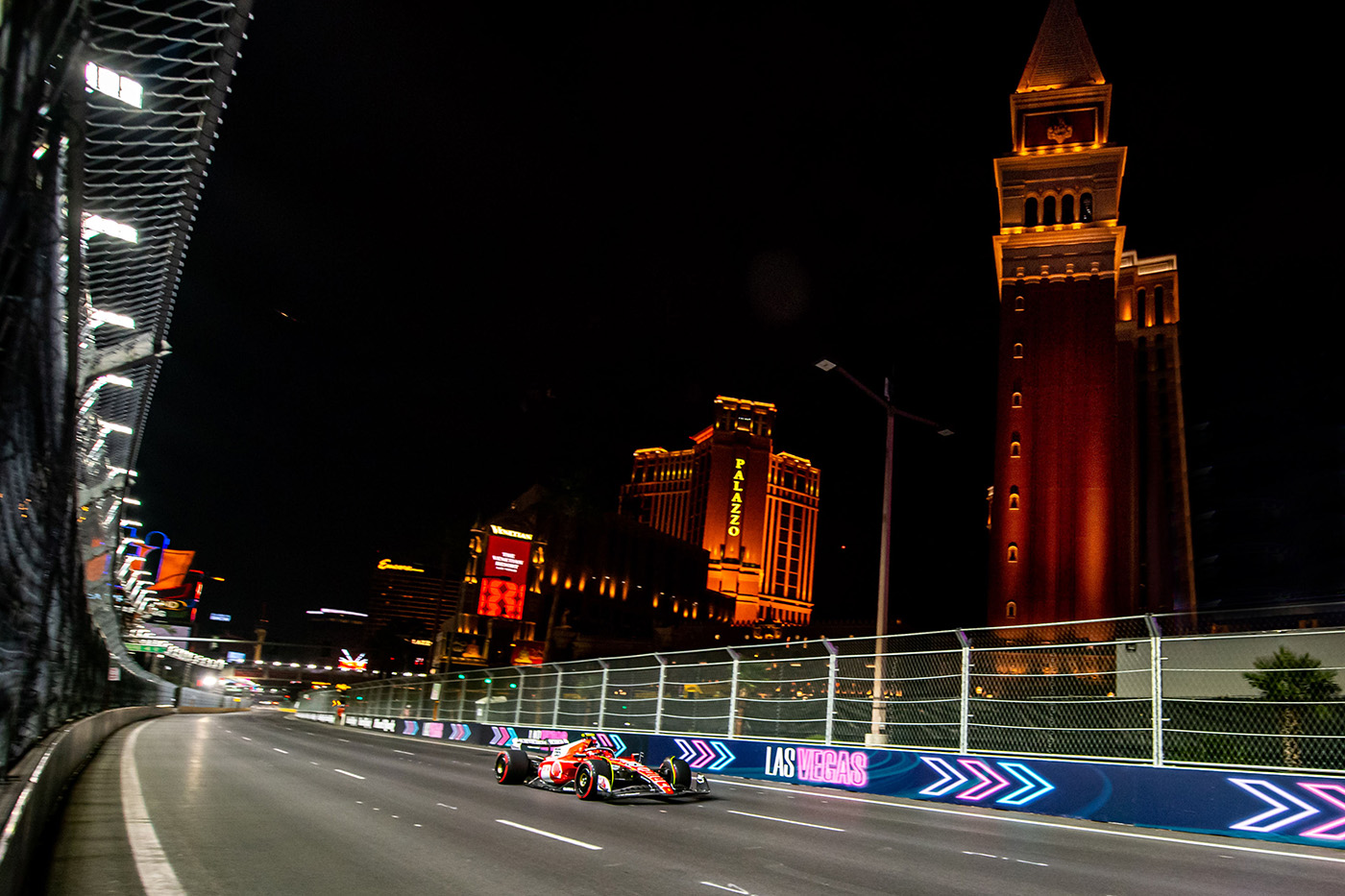 Scuderia Ferrari at Las Vegas Grand Prix