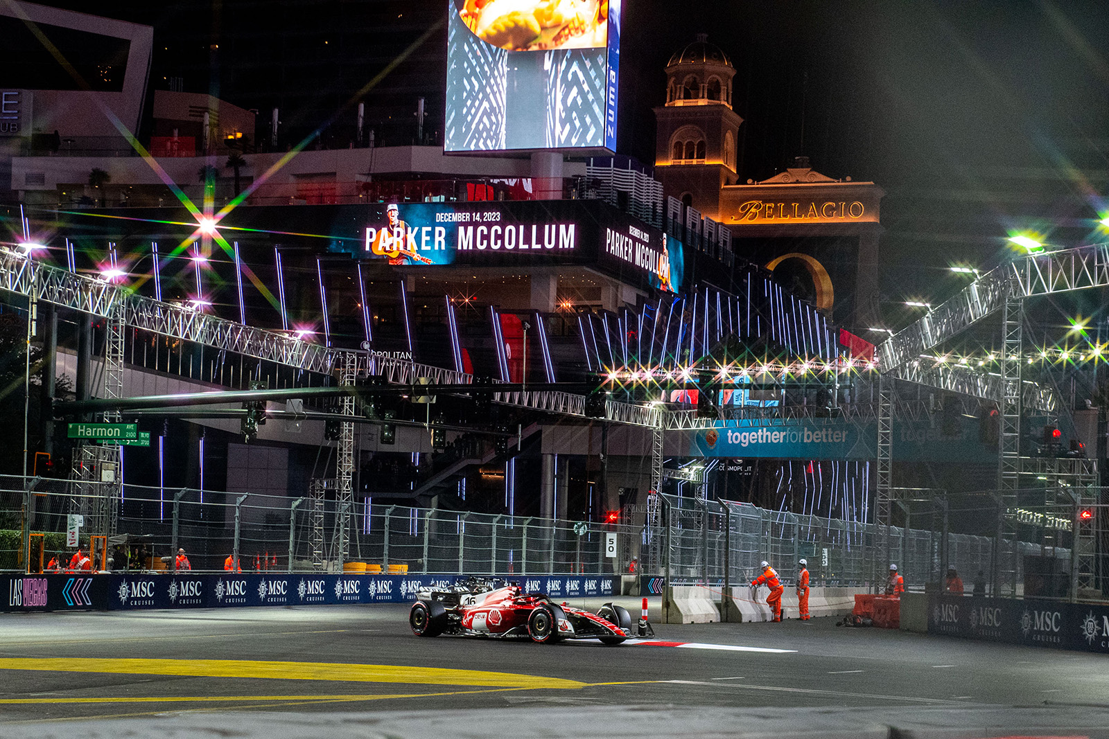 Scuderia Ferrari at Las Vegas Grand Prix