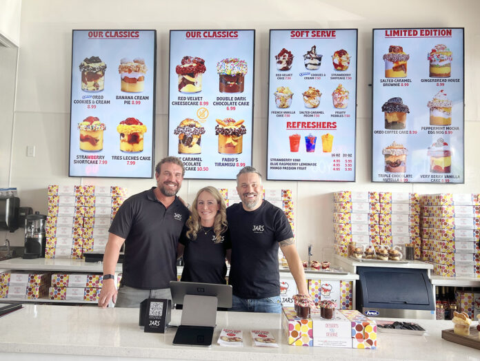 Celebrity chef Fabio Viviani and Colt & Bethany Nelms - JARS Dessert Concept by Fabio Viviani in Laguna Niguel, California (Photo by Julie Nguyen)