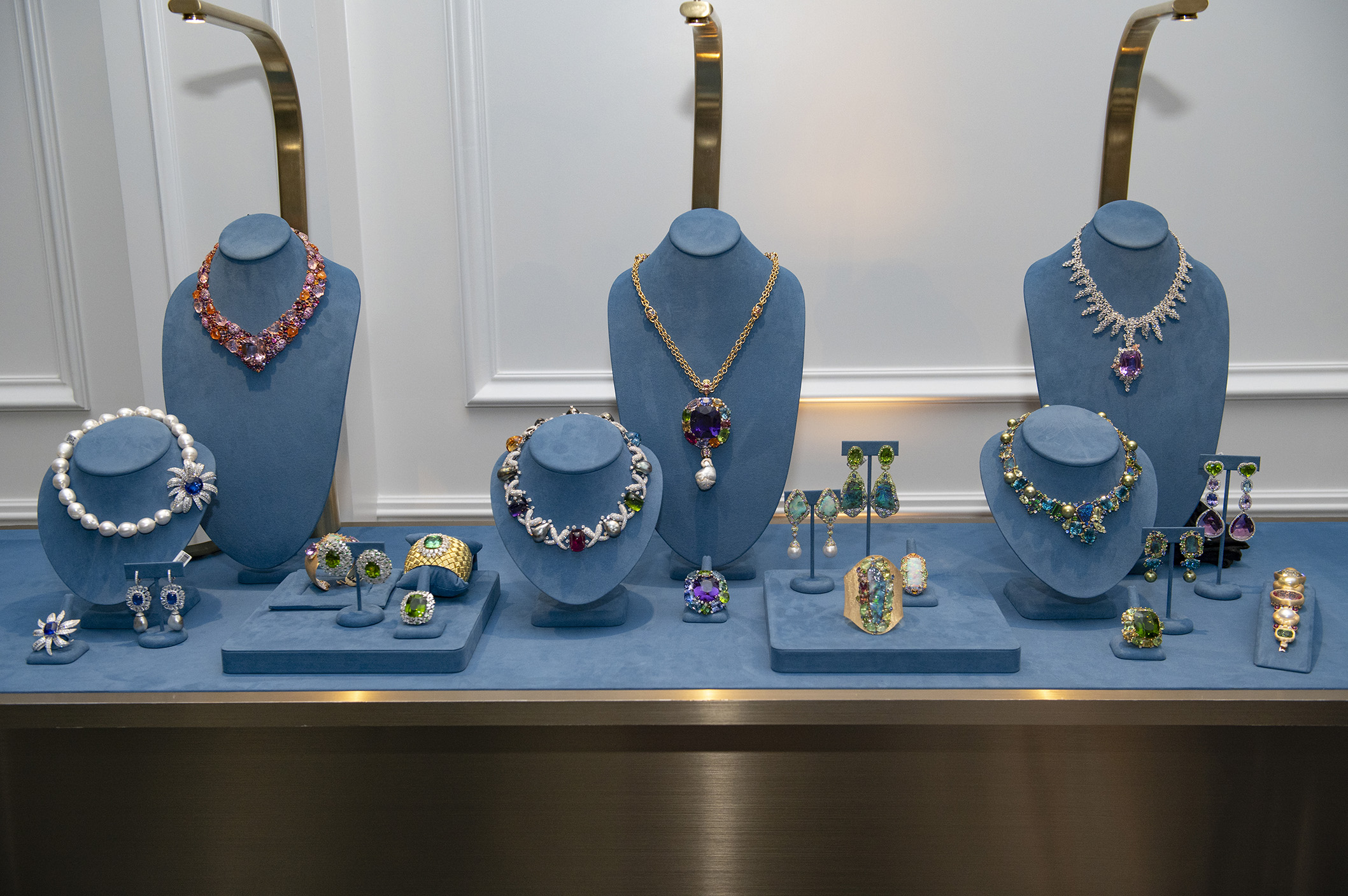 Margot McKinney display at 2023 Neiman Marcus Bejeweled Ball in Dallas