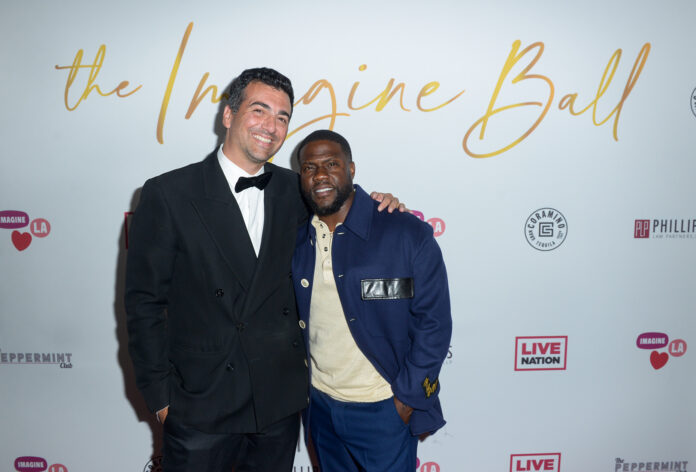The Imagine Ball and Kevin Hart's Recognition in Los Angeles