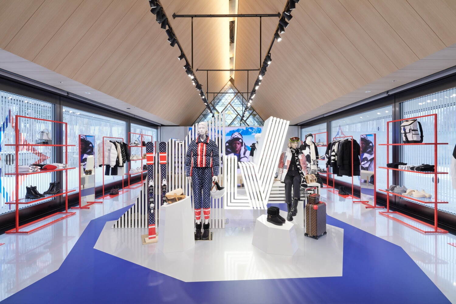 Louis Vuitton's Pop-Up Store in Niseko