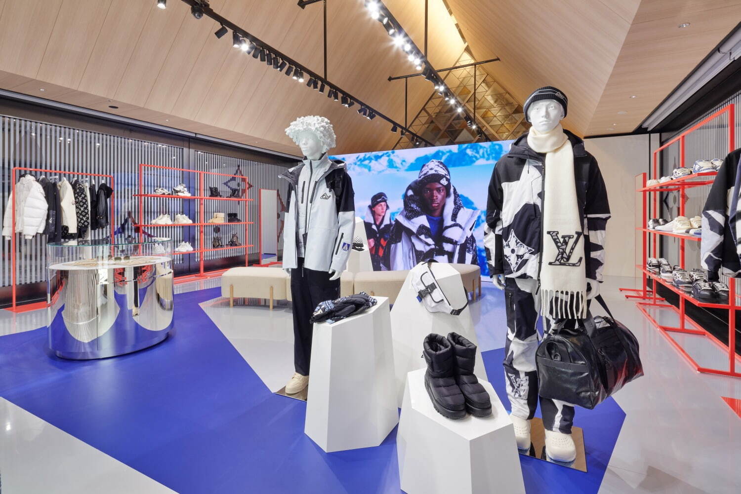 Louis Vuitton's Pop-Up Store in Niseko