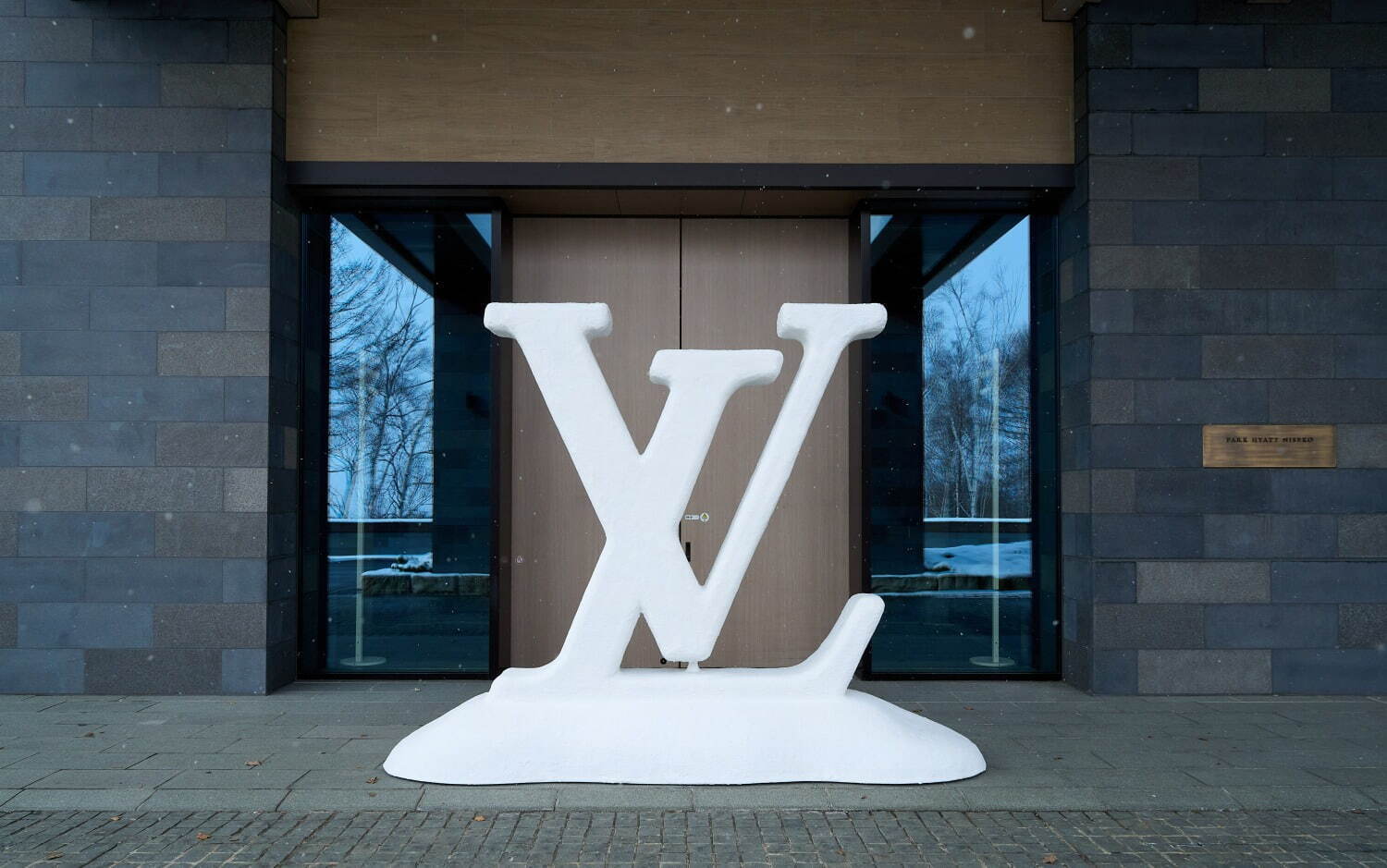 Louis Vuitton's Pop-Up Store in Niseko