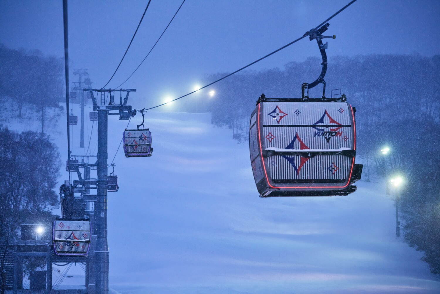 Louis Vuitton's Pop-Up Store in Niseko