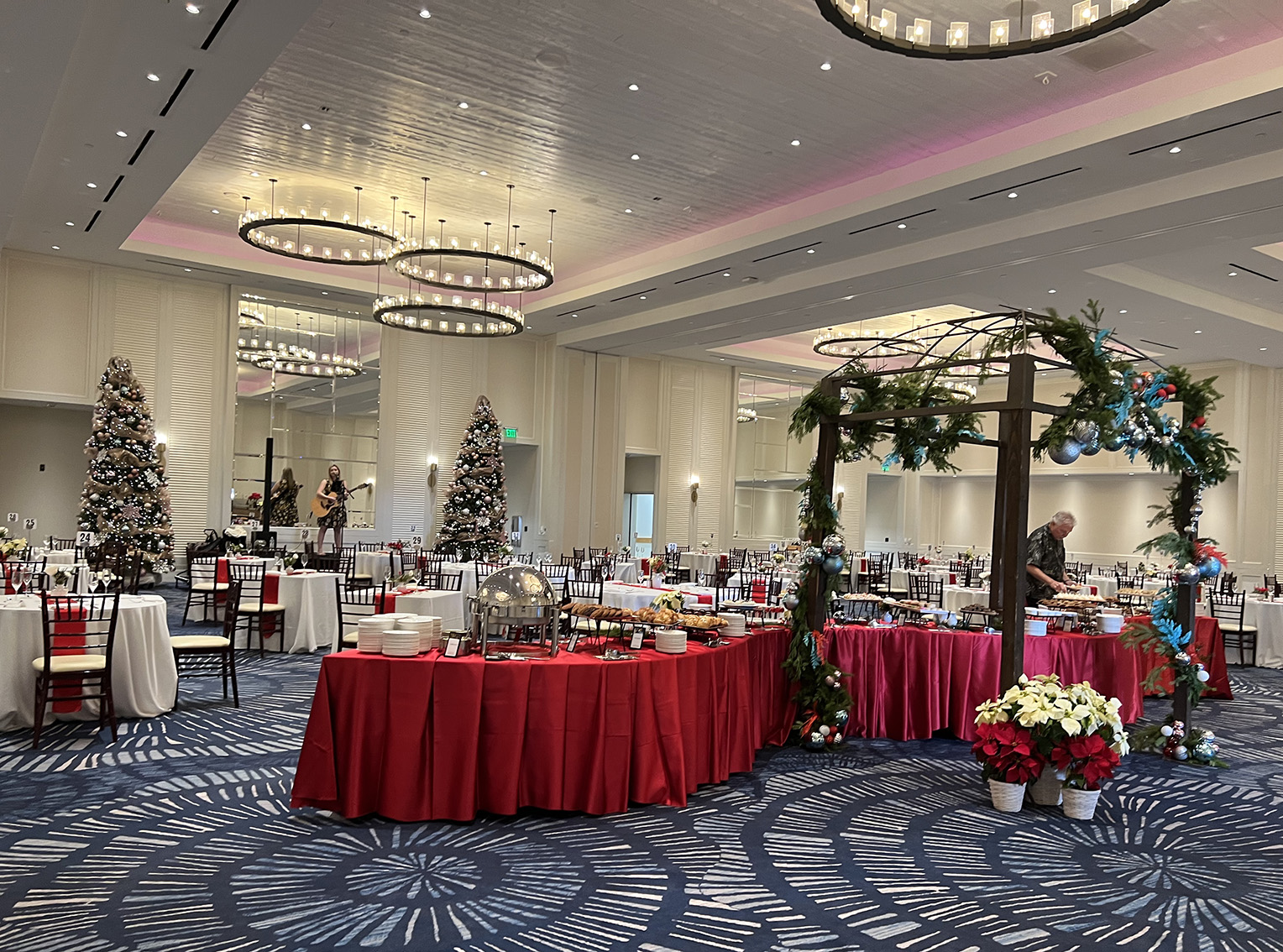 Christmas Coastal Brunch at Waterfront Beach Resort in Huntington Beach, California (Photo by Julie Nguyen)