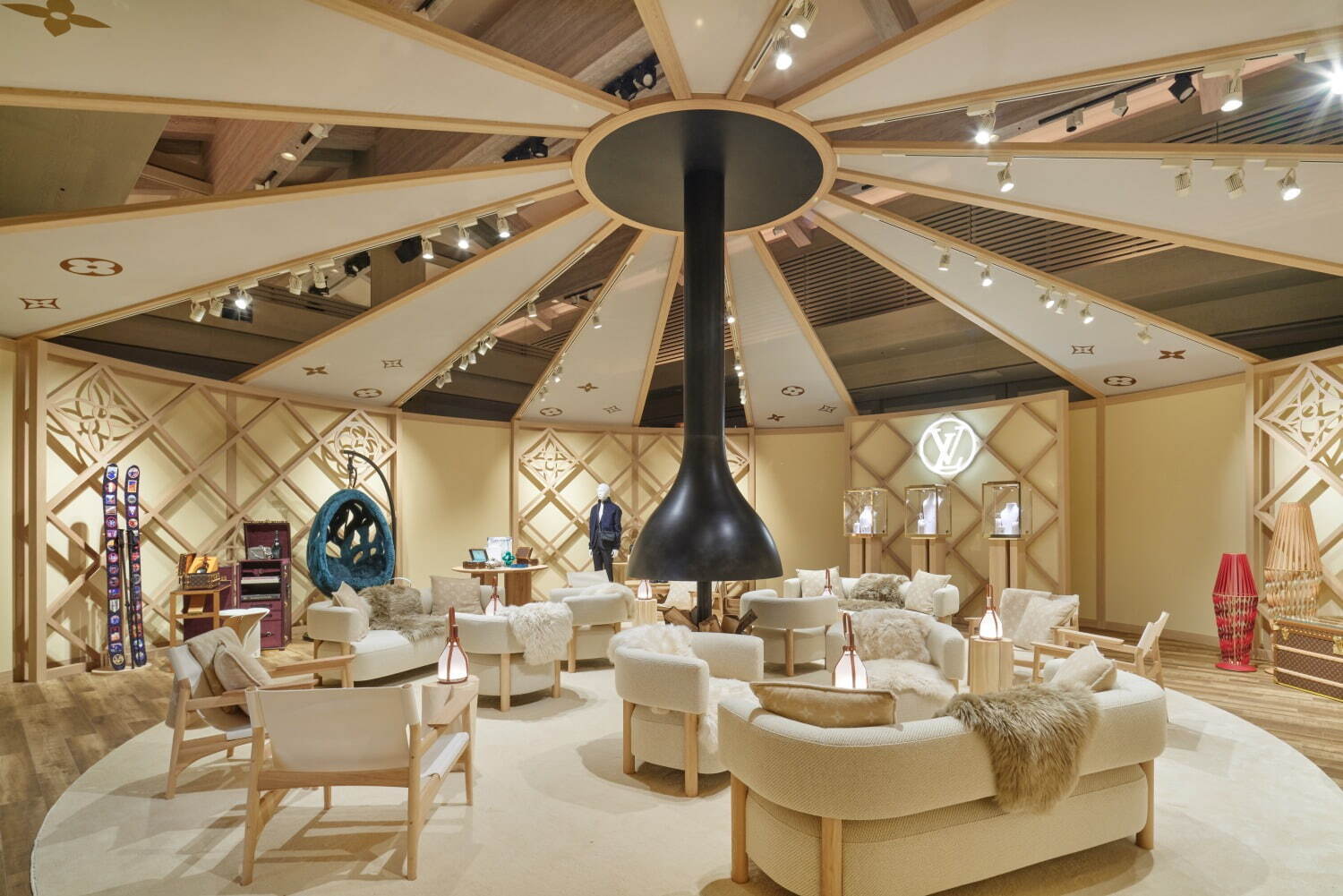 Louis Vuitton's Pop-Up Store in Niseko