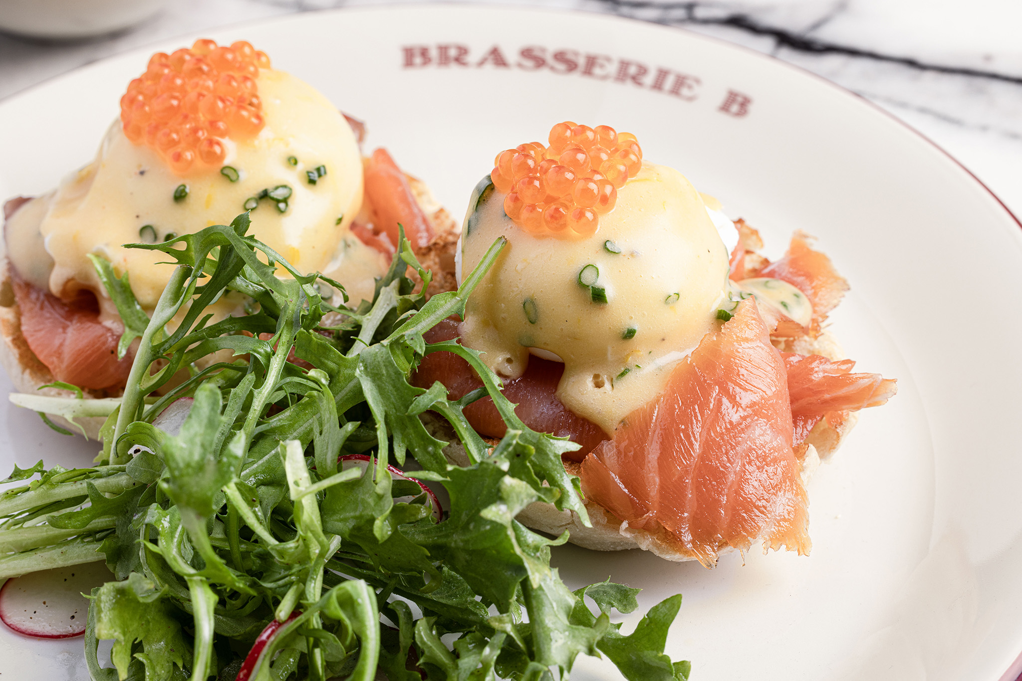 Brasserie B by Bobby Flay at Caesars Palace - Eggs Royale