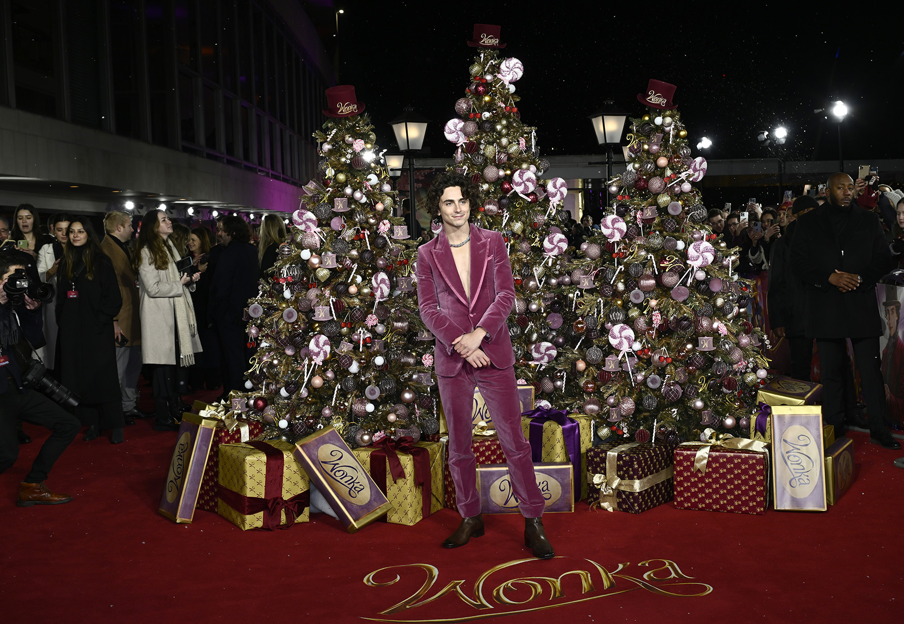 Willy Wonka World Premiere in London