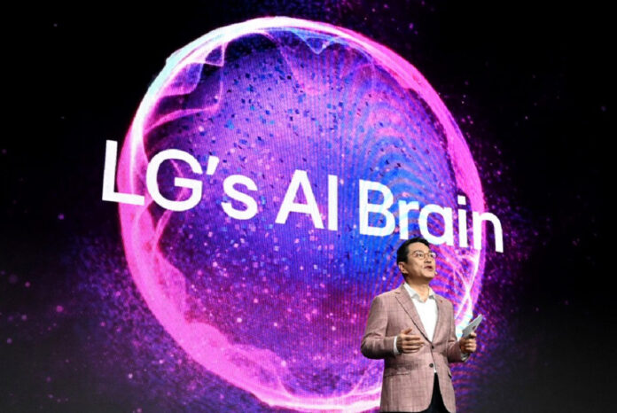 LG World Premiere press conference at CES 2024 in Las Vegas, Nevada