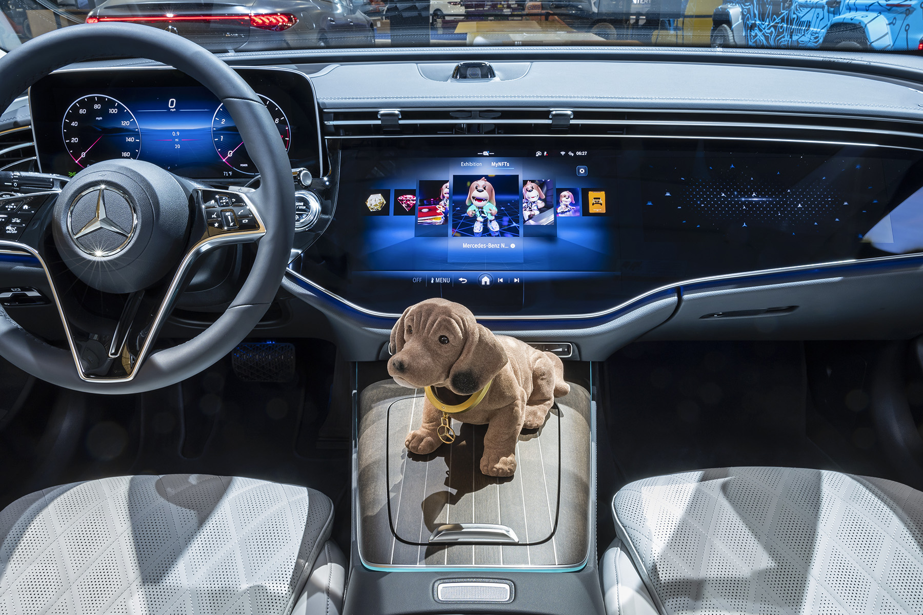 Mercedes-Benz at the CES in Las Vegas, 2024