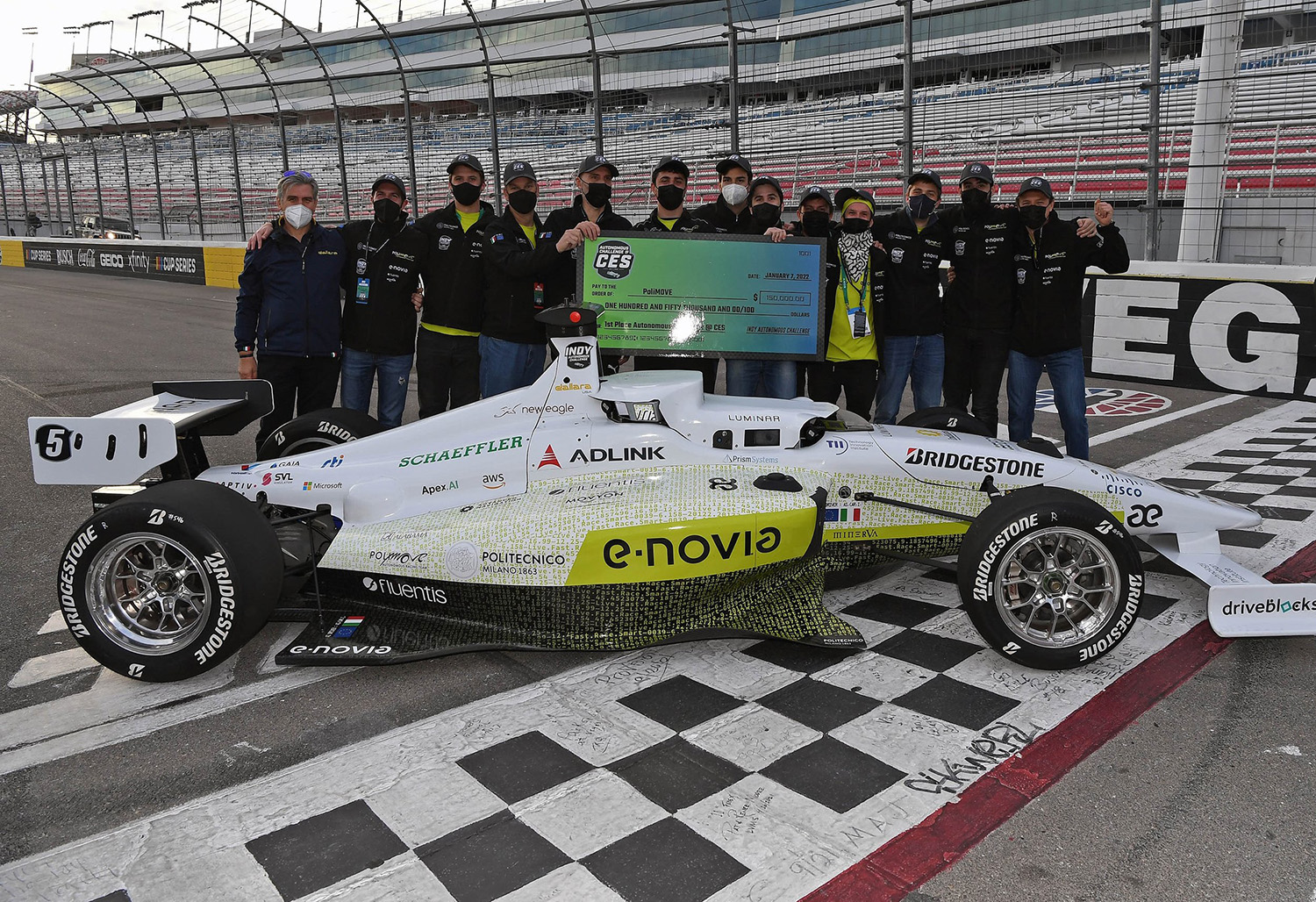 PoliMOVE wins 1st Place at the Autonomous Challenge at CES 2024