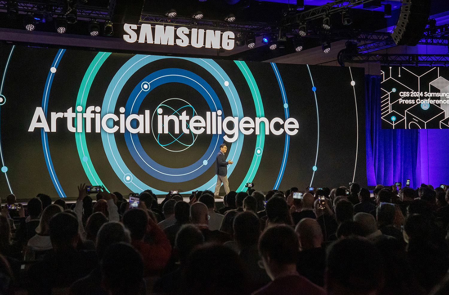 Samsung's Press Conference at CES 2024