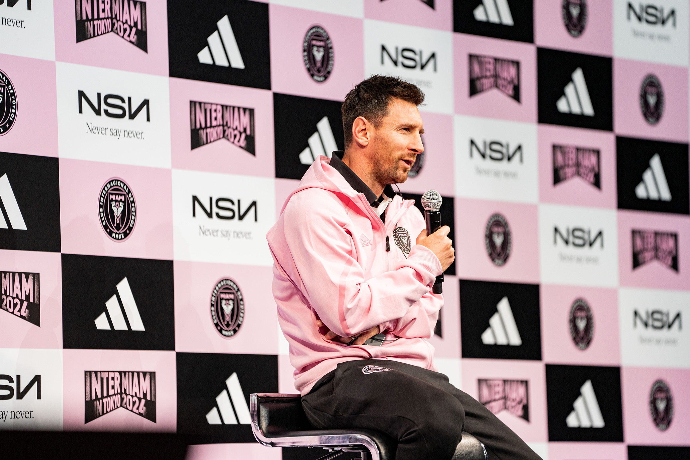 Lionel Messi Press Conference Tokyo