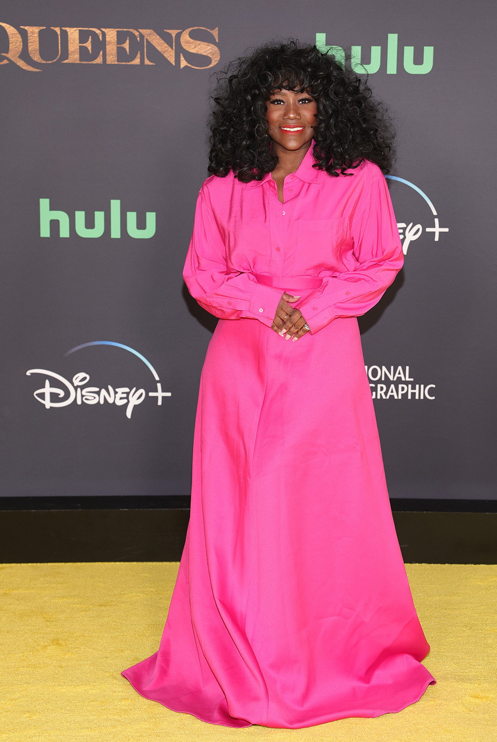 Ashley Dunn attends the Los Angeles premiere of National Geographic's "QUEENS" on February 8, 2024 at the Academy Museum of Motion Pictures in Los Angeles, CA.