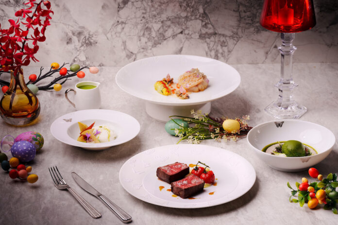 Raffles Lounge & Terrace Easter set menu