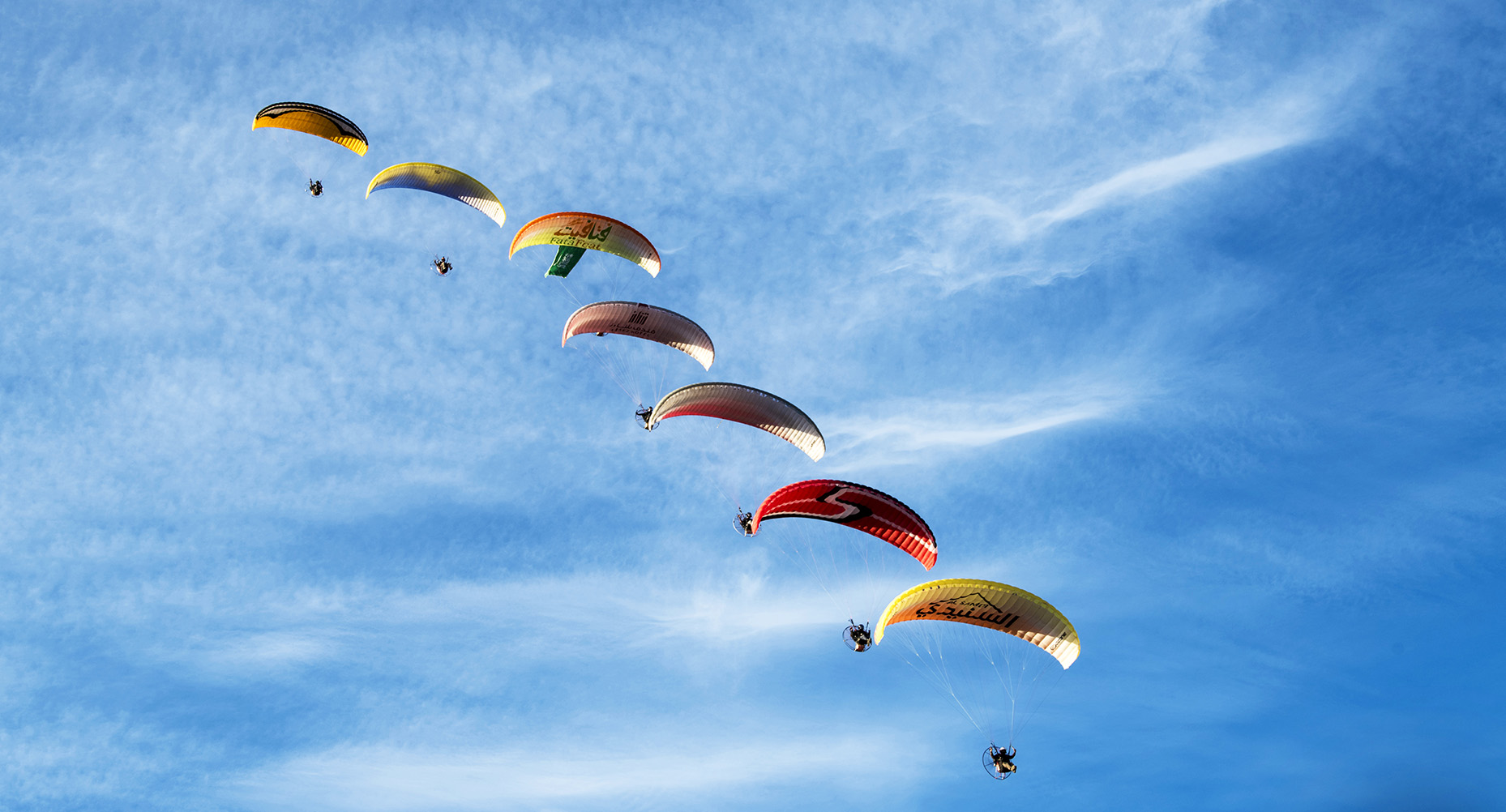 Red Sea paragliding