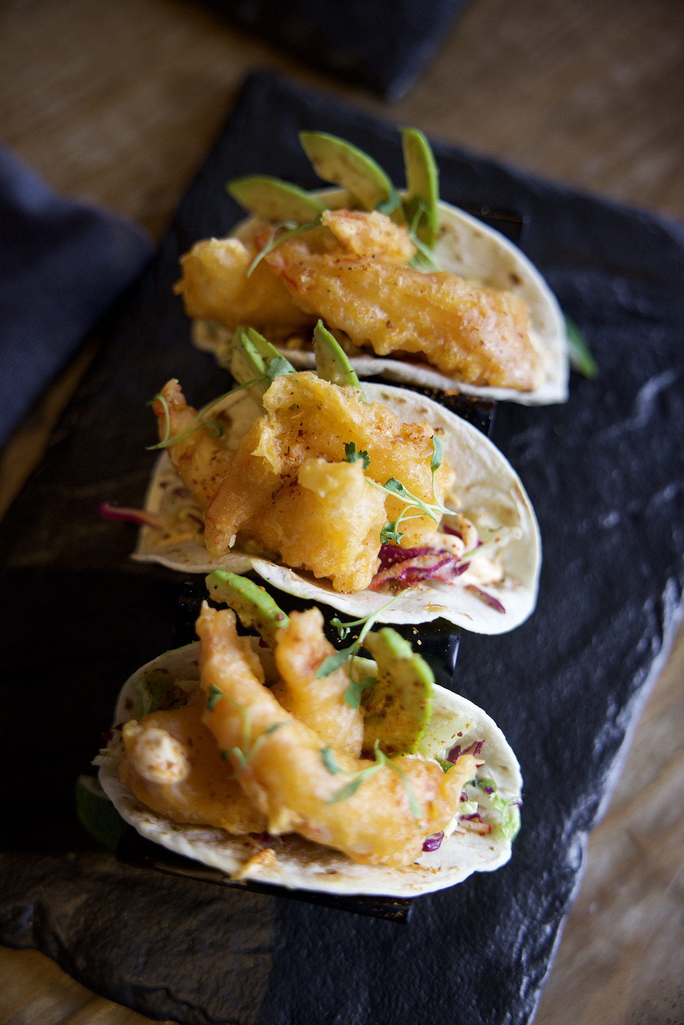 Colossal Shrimp Tacos