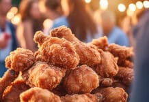 Fried Chicken (Photo created by Julie Nguyen)