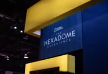 Immersed in Nat Geo Hexadome: My 360° Experience at D23 Expo! National Geographic Hexadome at D23 (Photo by Julie Nguyen)