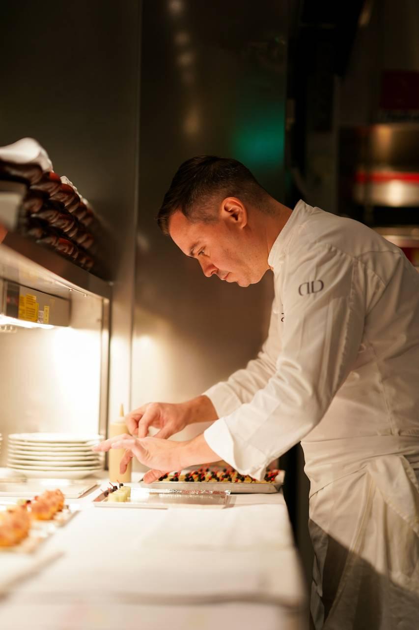 Chef Alain Ducasse Graces Alain Ducasse at Morpheus