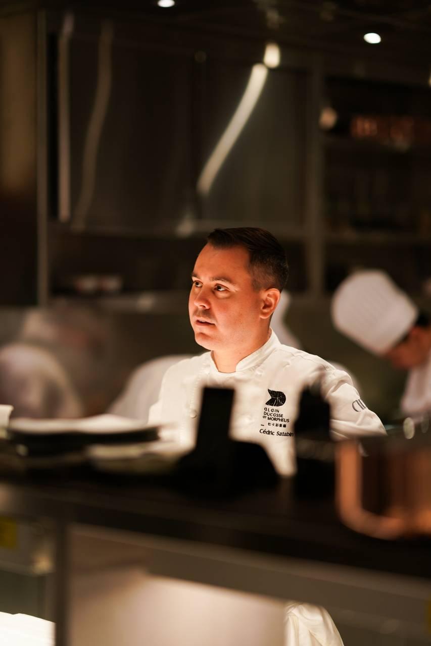 Chef Alain Ducasse Graces Alain Ducasse at Morpheus