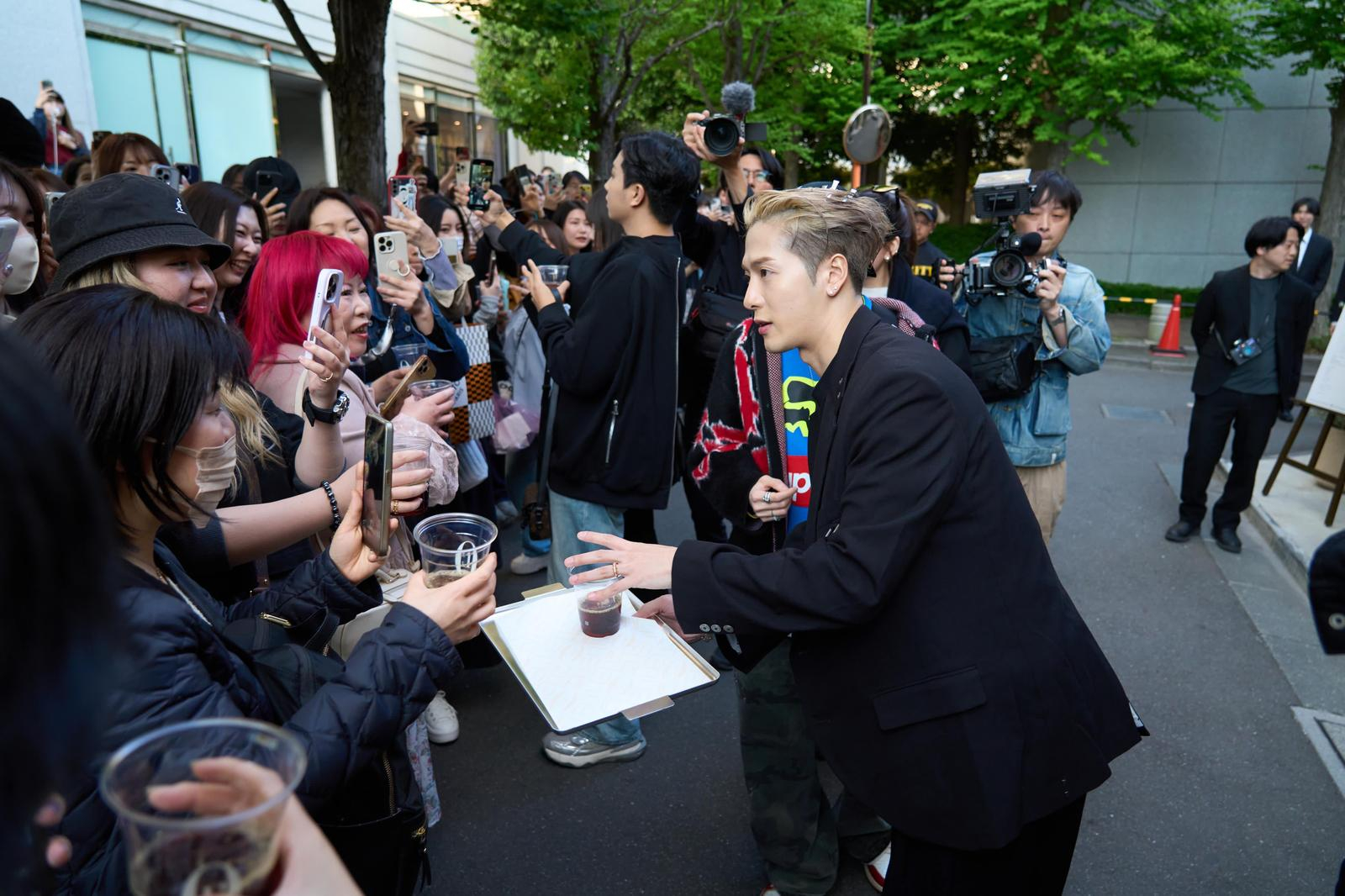 Jackson Wang at L'OFFICIEL COFFEE
