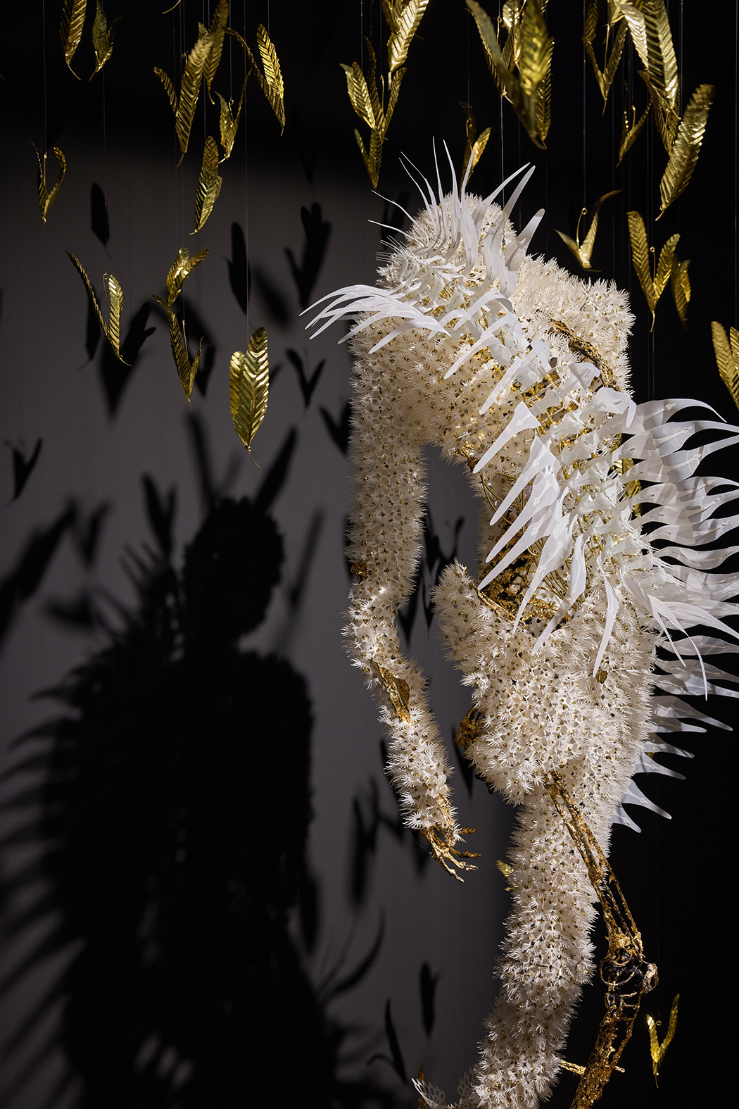 Daphne (2020) by Casey Curran for Iris van Herpen’s Meta Morphism runway show in 2022, displayed in the New Nature zone