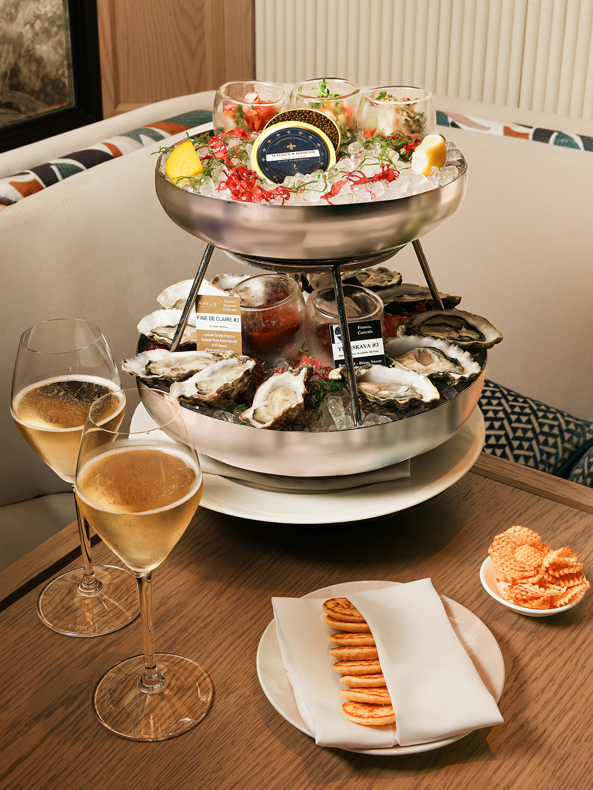 Maison Boulud - Oyster and Champagne