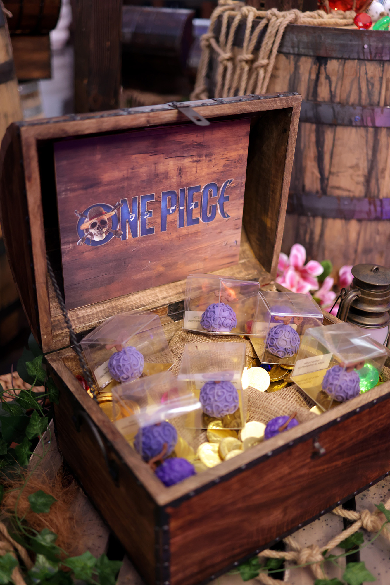 One Piece activation is seen during Netflix's Tudum LIVE 2025: The Night Before Creator Party at Vibiana on May 30, 2025 in Los Angeles, California.