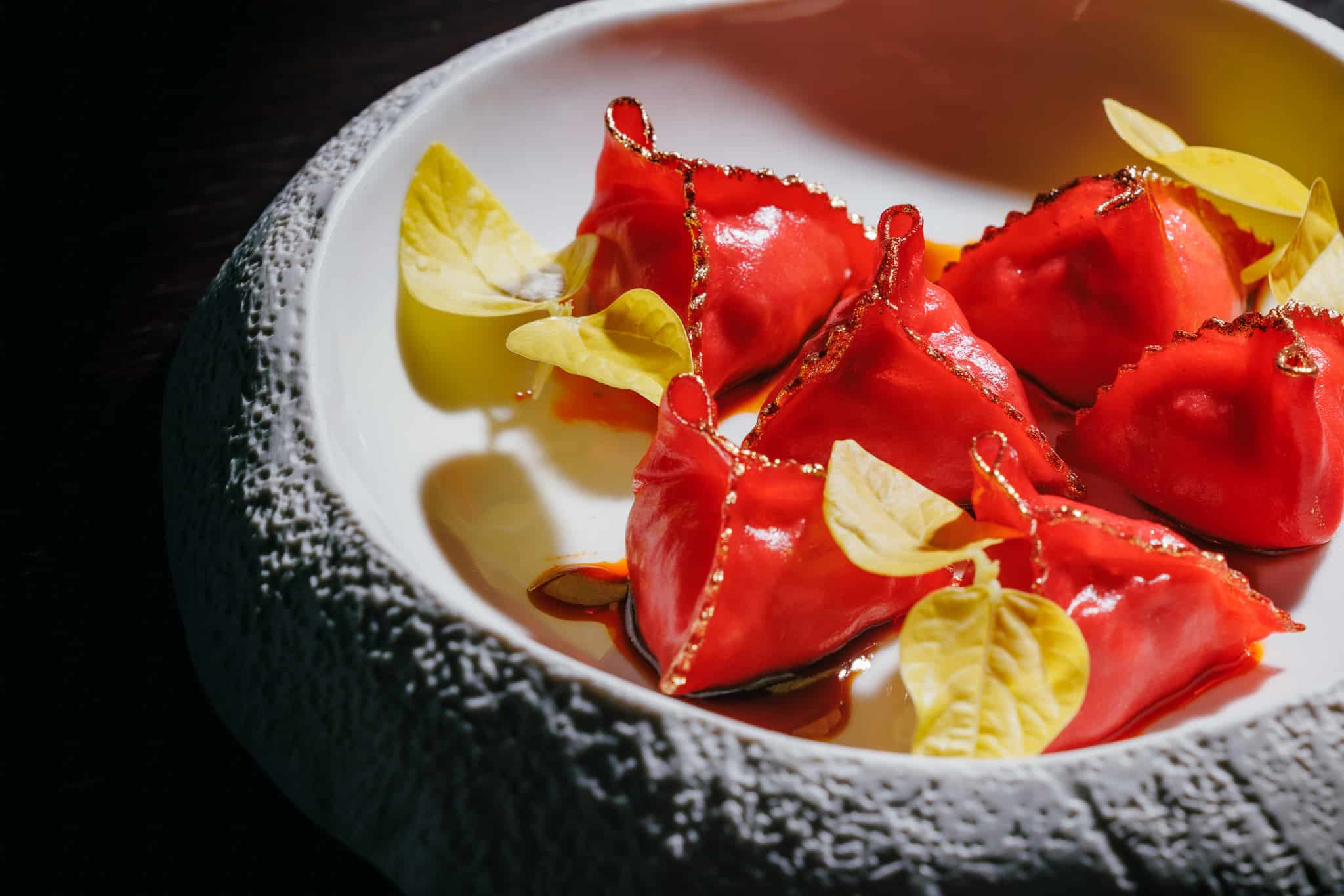 Hakkasan Abalone and sea cucumber dumpling