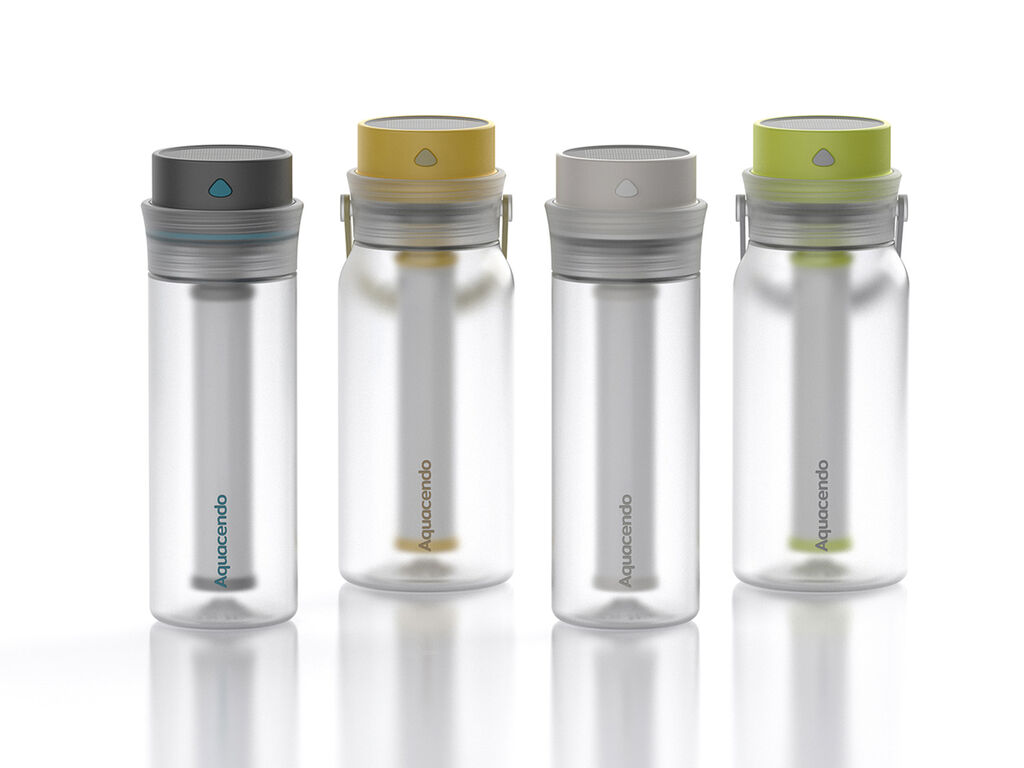Aquacendo LightUp Filtered Bottle
