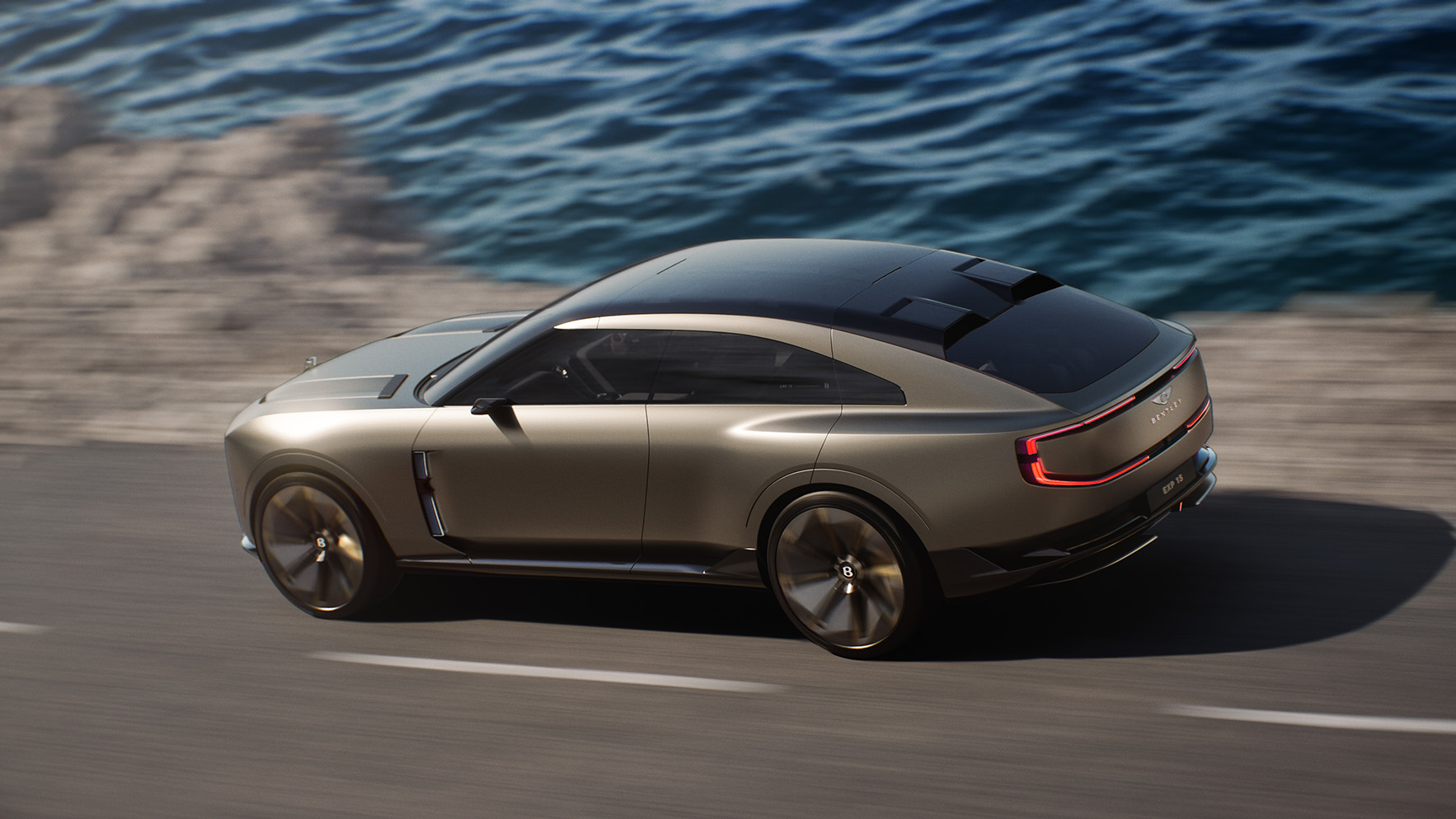 Bentley EXP 15 Driving