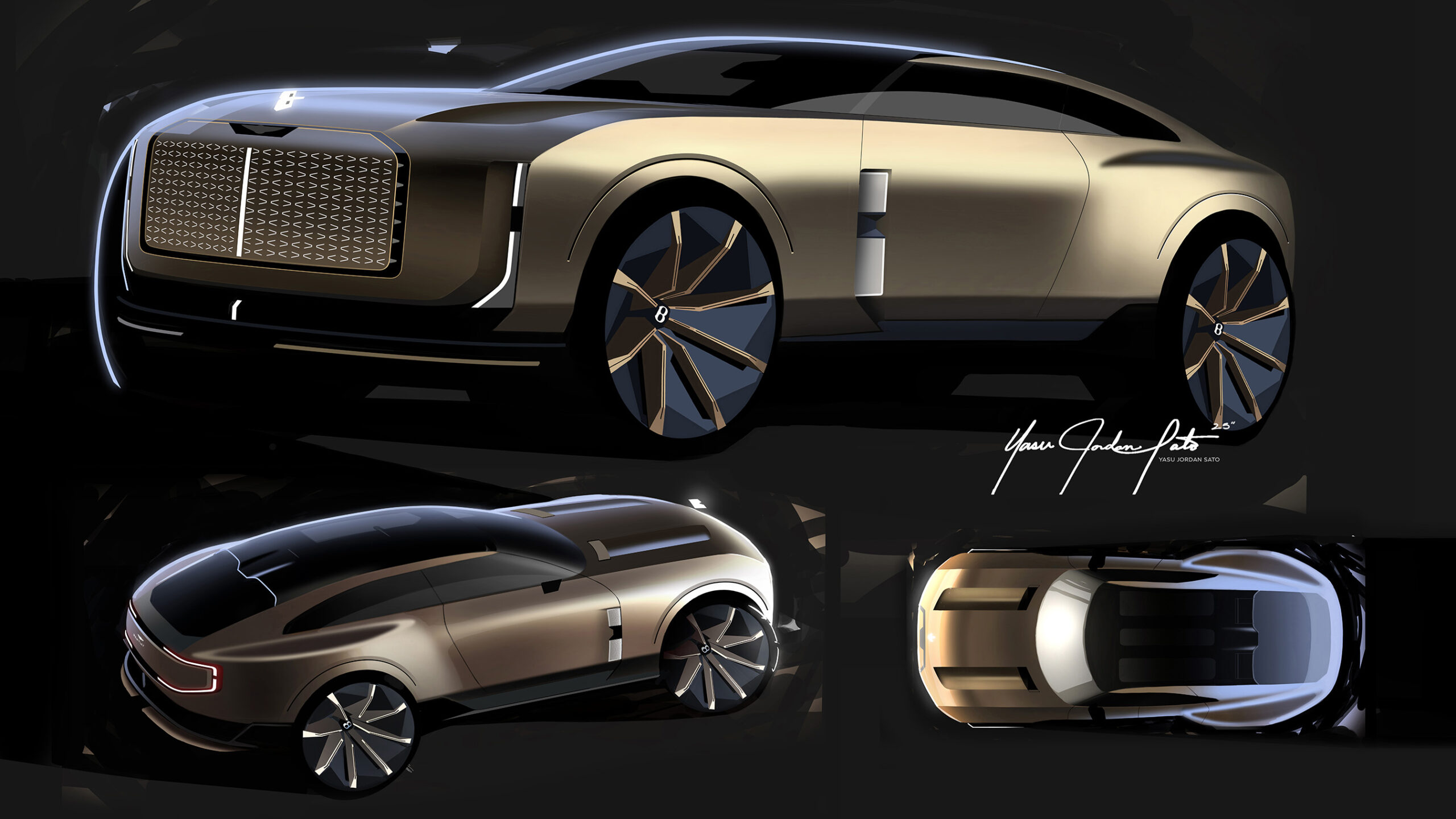 Bentley EXP 15 Sketch