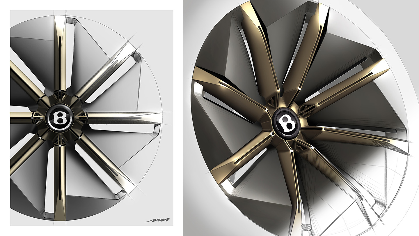 Bentley EXP 15 Sketch