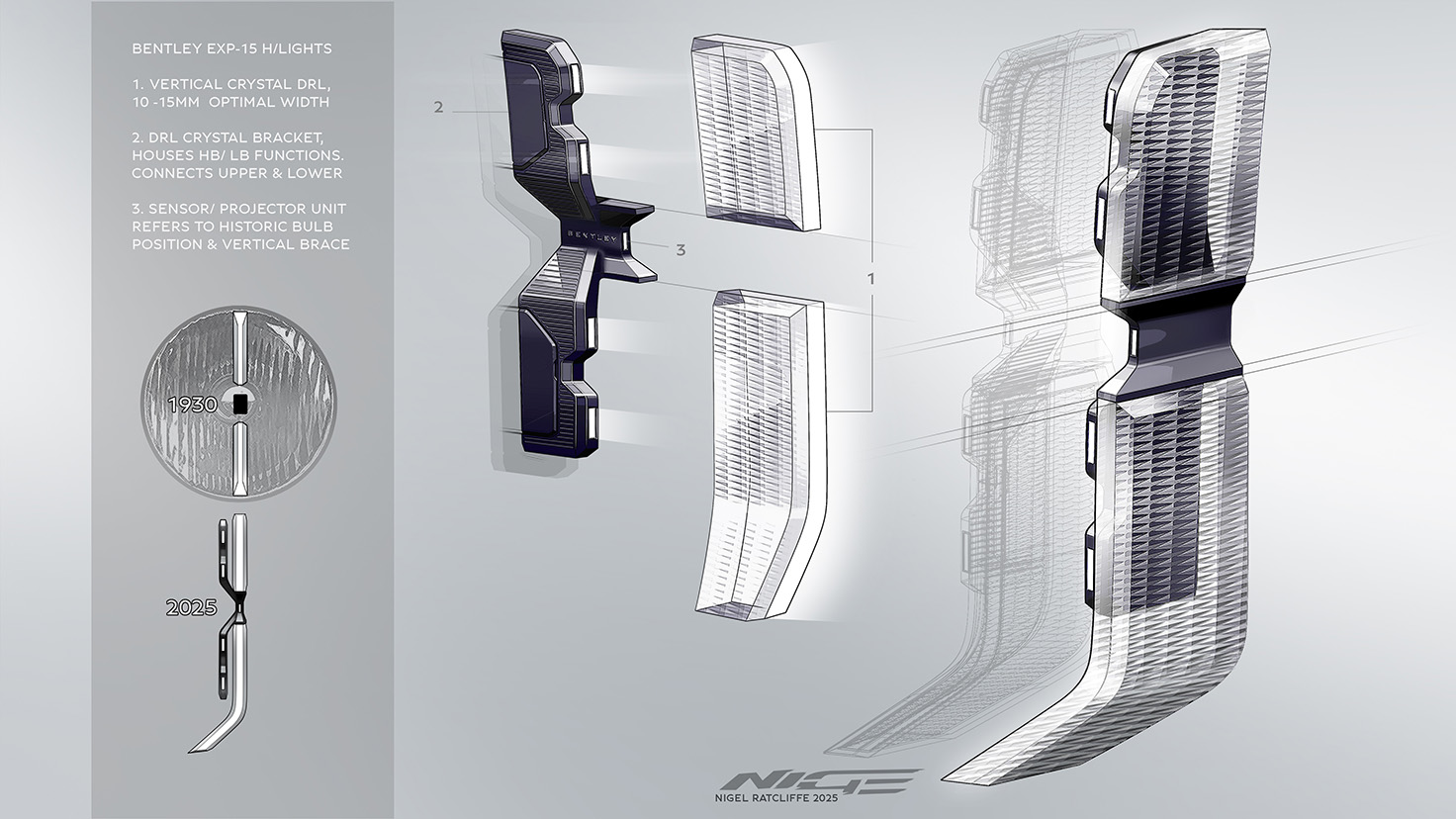 Bentley EXP 15 Sketch