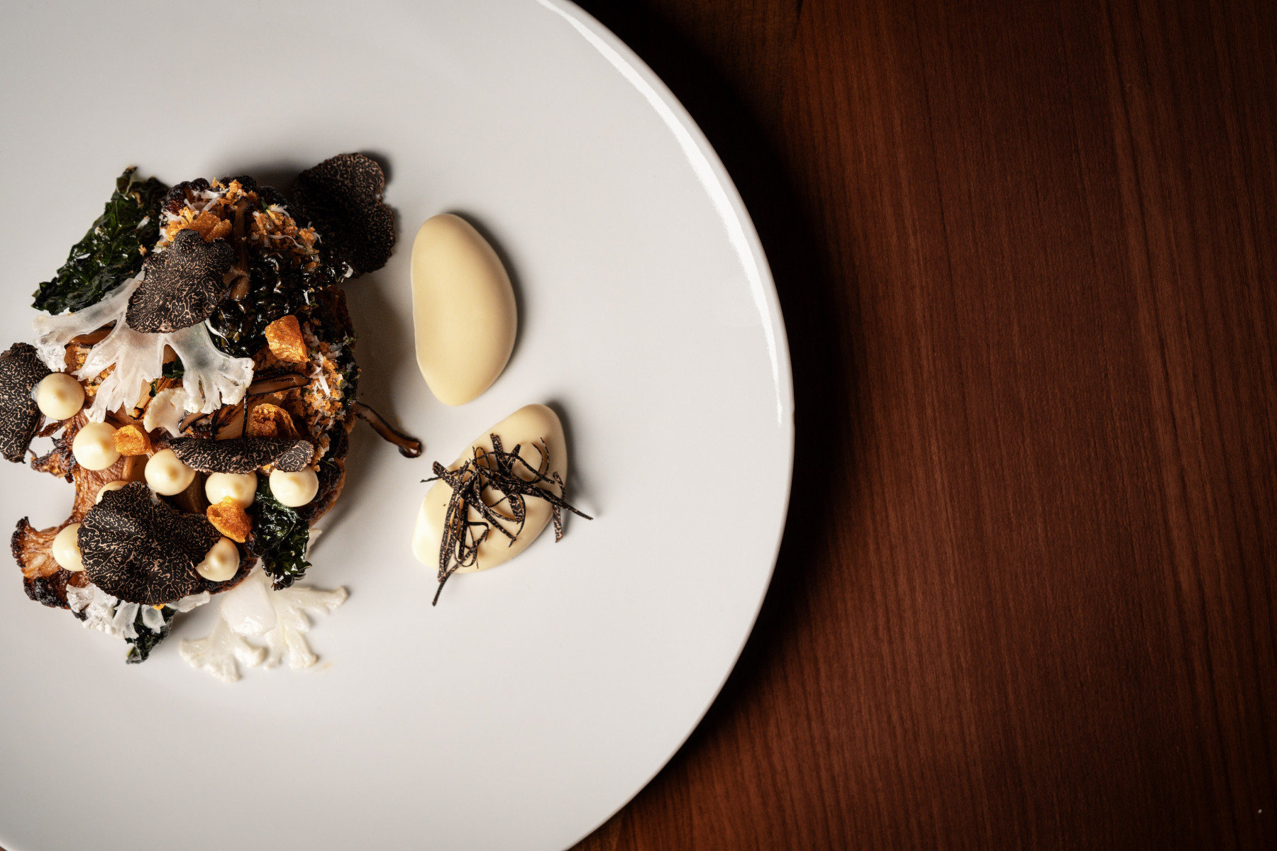 Dinner by Heston Blumenthal Roast Cauliflower with Truffle Sauce (c.1661) - Atlantis Dubai