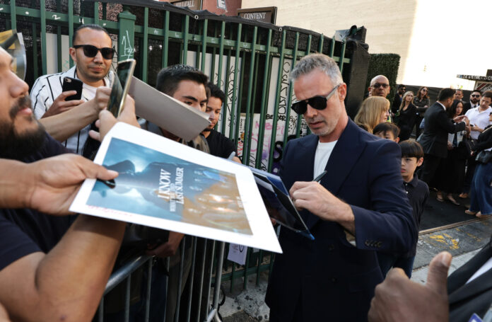 Freddie Prinze Jr. attends the Columbia Pictures & Screen Gems World Premiere of “I Know What You Did Last Summer” at The United Theater on Broadway on July 14, 2025 in Los Angeles, California.