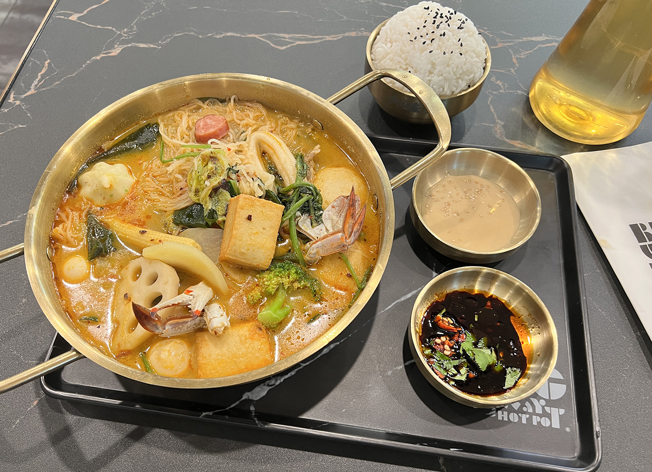 Spicy Ma La Tang at Big Way Hot Pot Rowland Heights  (Photo by Julie Nguyen)